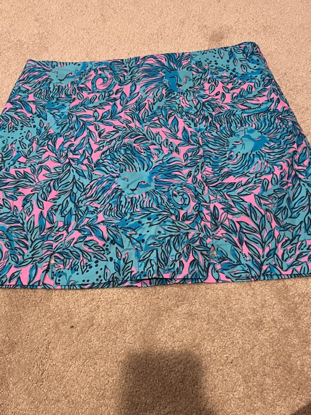Lilly Pulitzer Abbott Skort Bermuda Blue Size 12